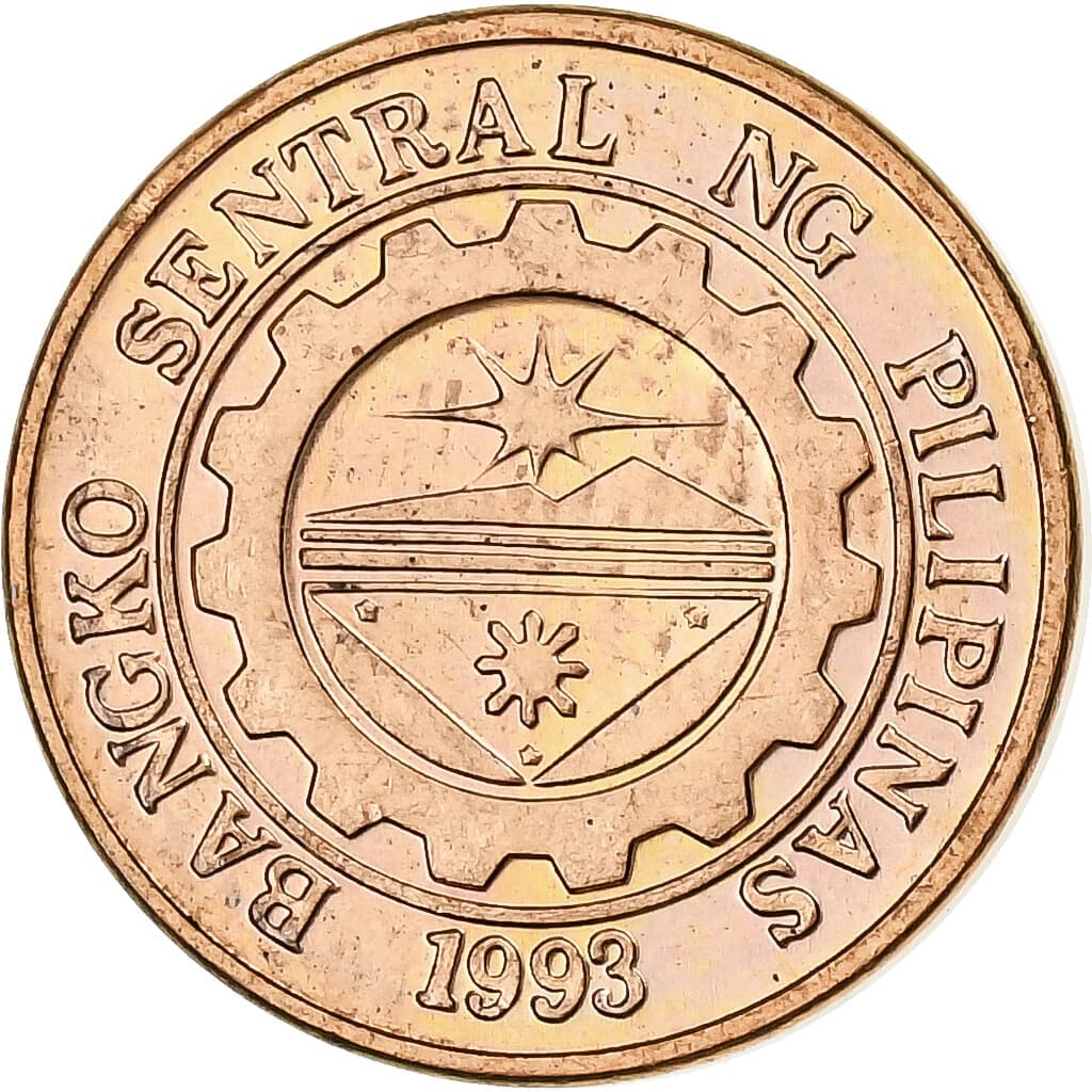 [#1251008] Philippines, Sentimo, 1997, Copper Plated Steel, MS, KM:273