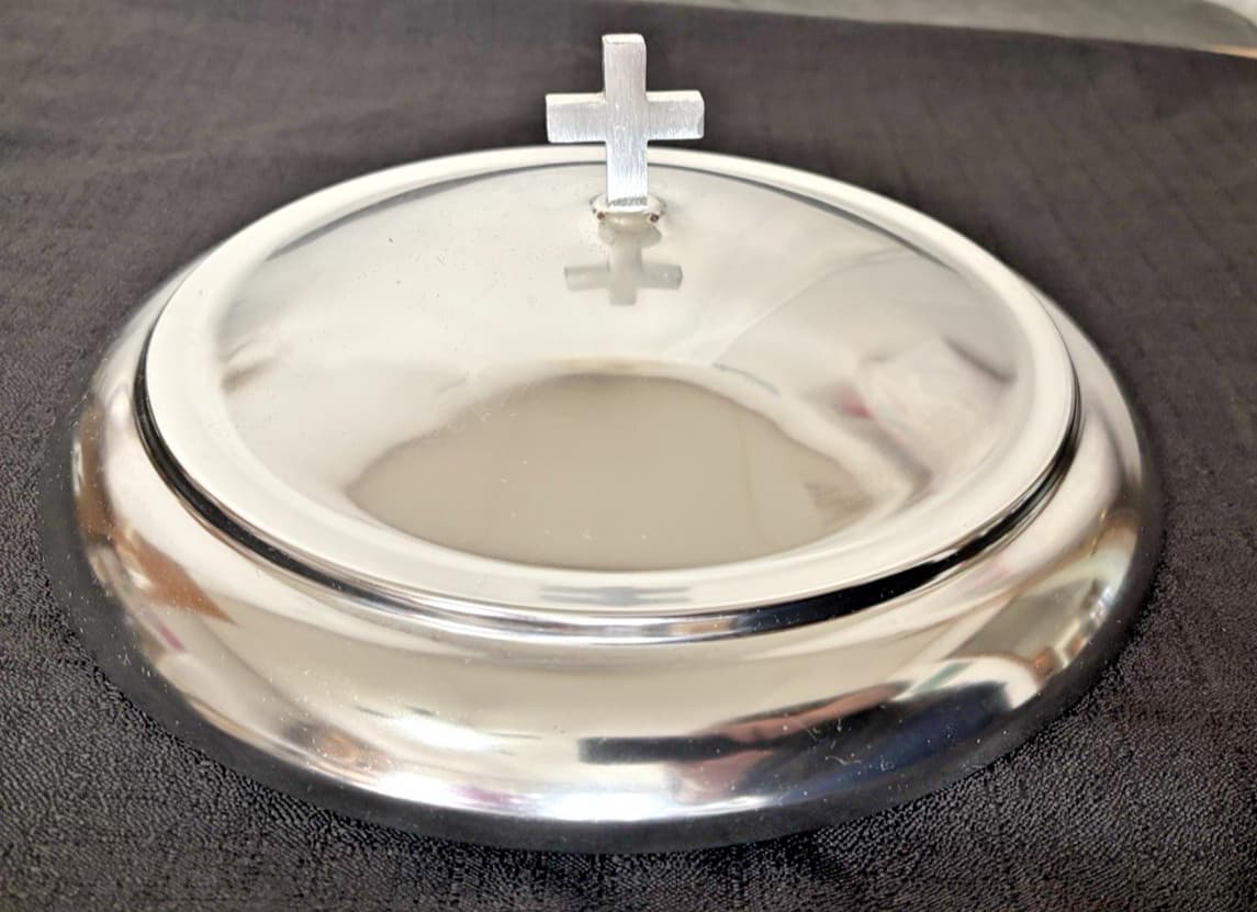 Stainless Steel 40 Cup Communion Tray Lid ONLY