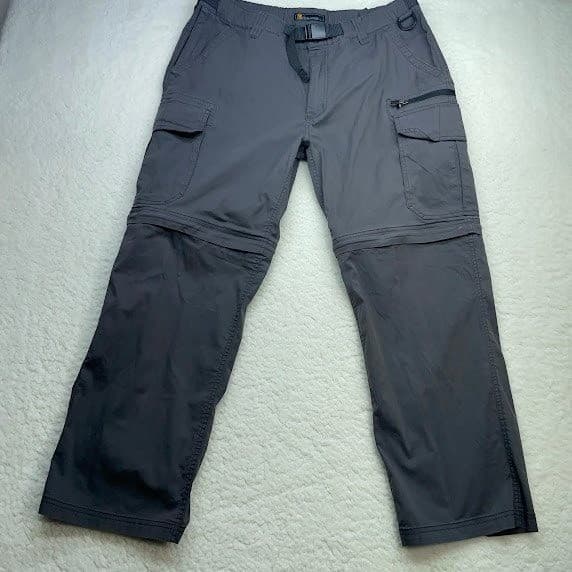 The BC Clothing Co Convertible Cargo Pants Mens XXL  Hiking Outdoor Travel 2