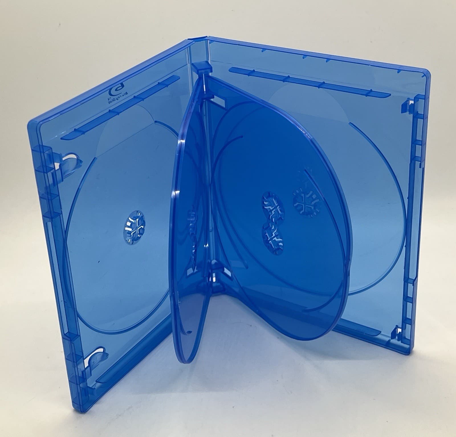 5 PCS NEW 15MM Blu-Ray 6-Disc Case With BluRay Logo, BL1506