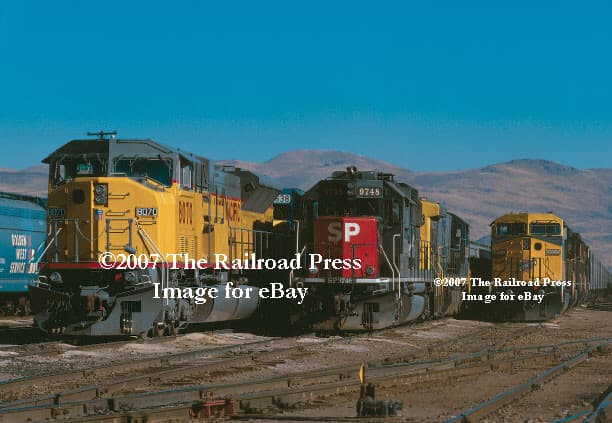 UP/SP/CNW Union Pacific, Espee, Chicago & NorthWestern 1/2-Acre Post Card MINT