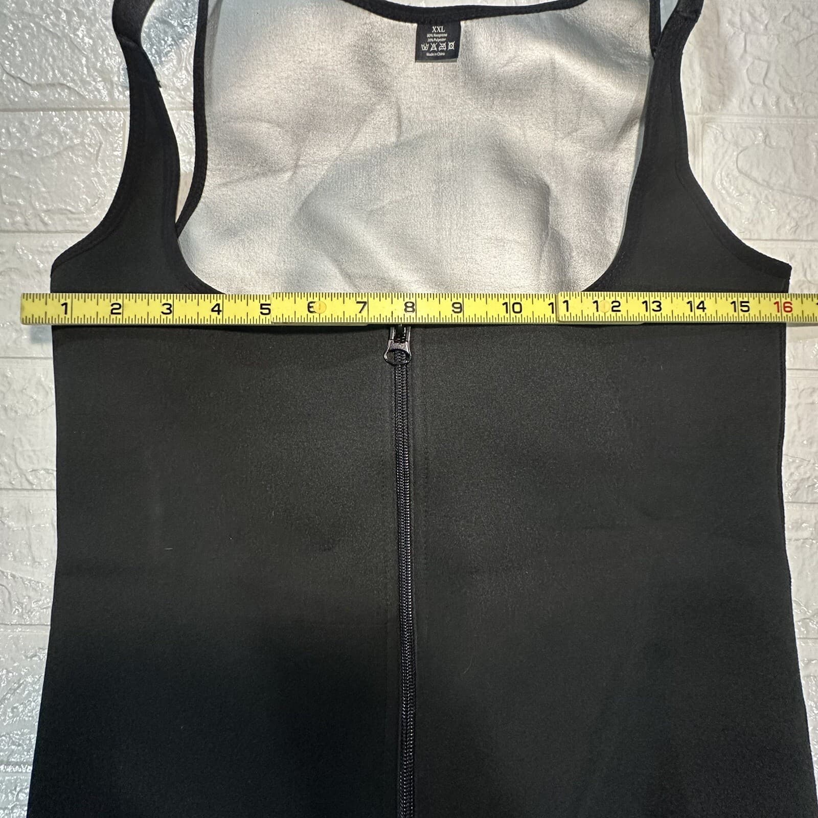 Sauna Vest Waist Trainer Heat Size XXL Trapping Sweat Womens Compression Vest 2