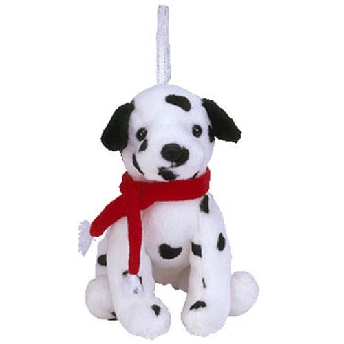 TY Jingle Beanie Baby - DIZZY the Dog (4.5 inch) - MWMT's