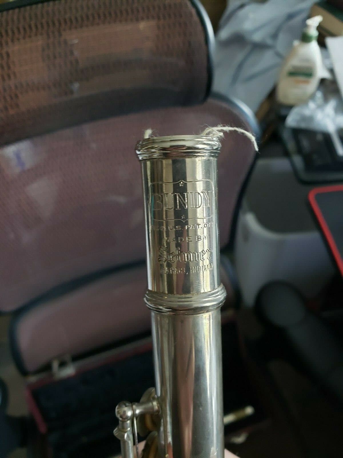 BUNDY SELMER HMG Case Flute Serial # 49578 Old! 3