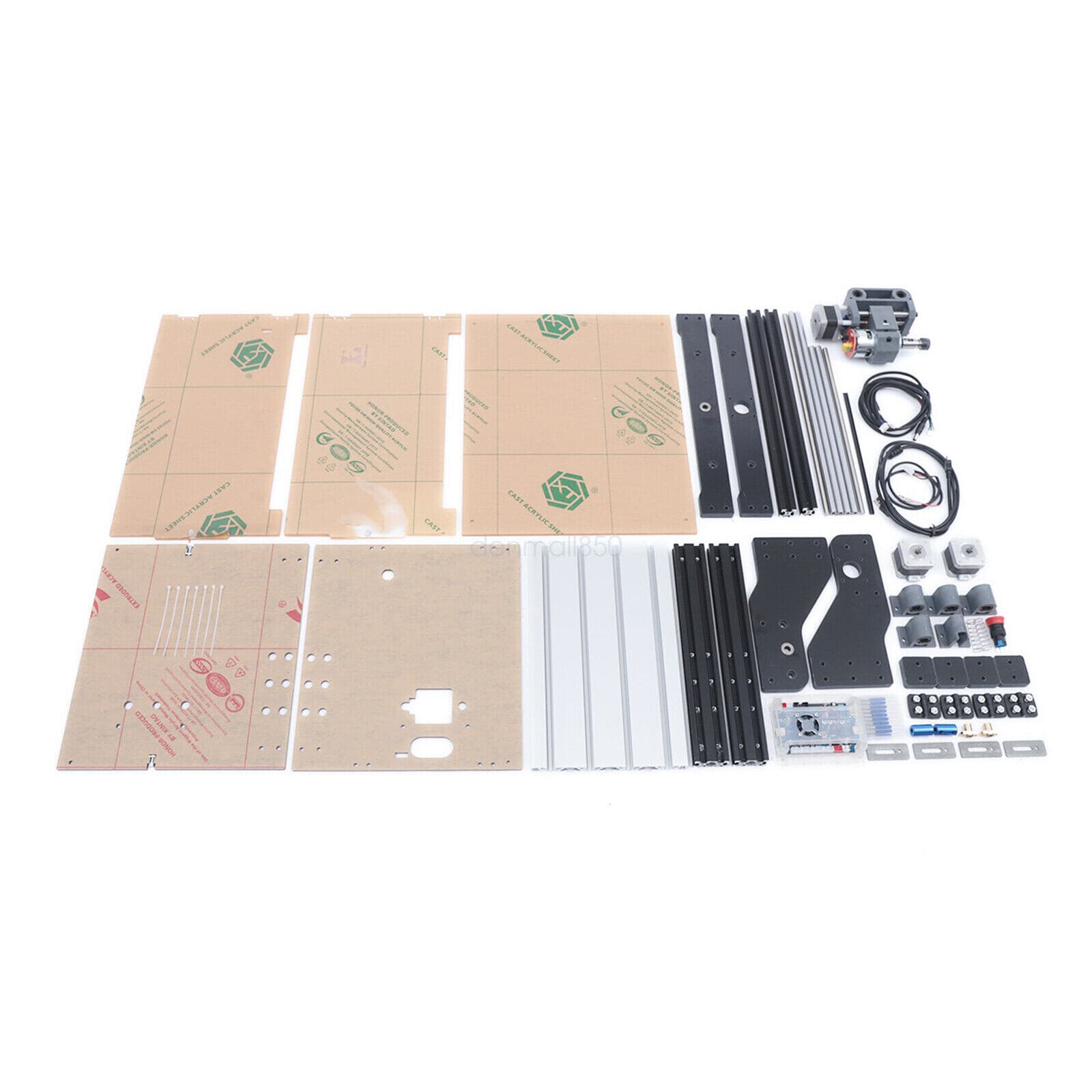 Mini CNC 3018-SE V2 Router Machine Engraver with Transparent Enclosure + Spindle 6