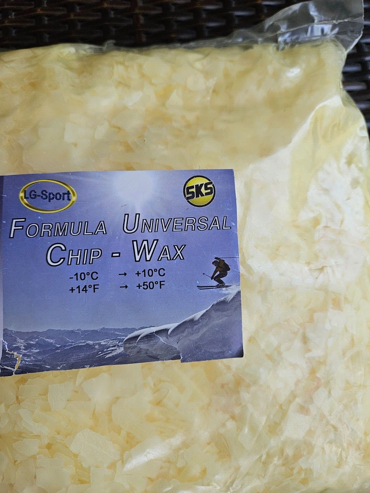 SKS WAX. Formula CHIP-Wax Universal 1kg BAG. made in GERMANY 6