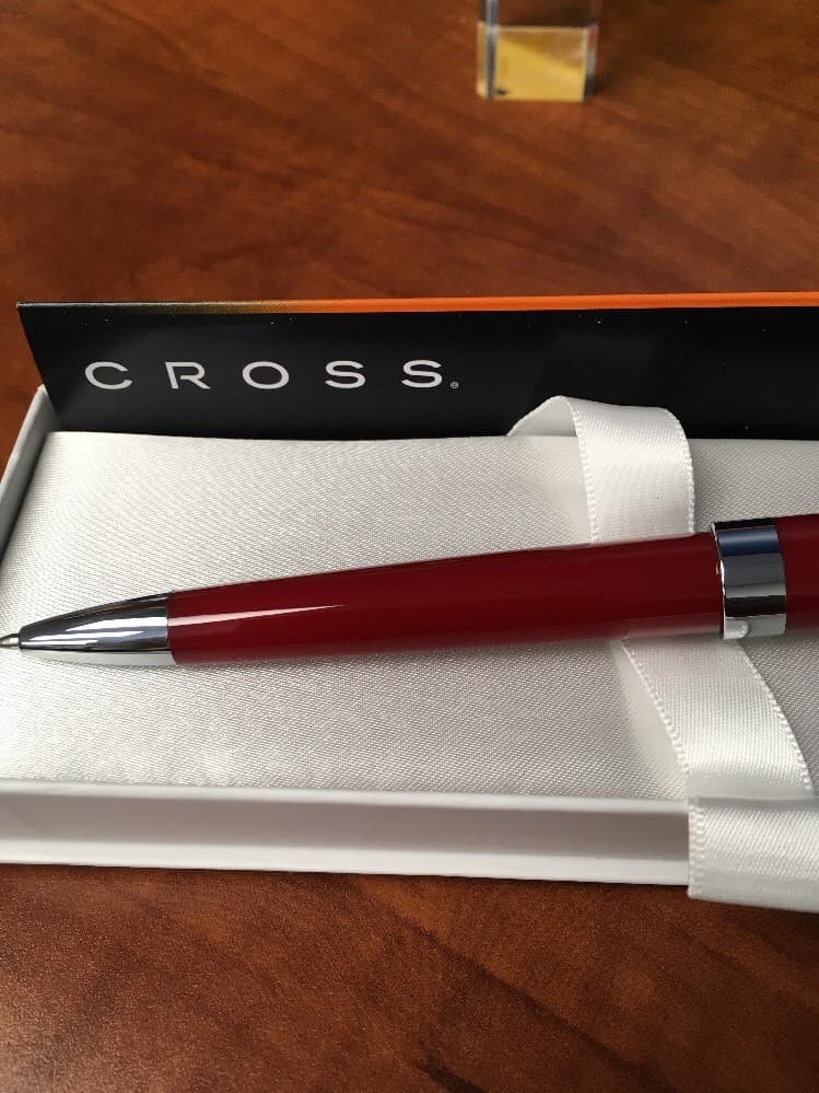 Cross Aventura Fire Engine Red Ballpoint Pen 3