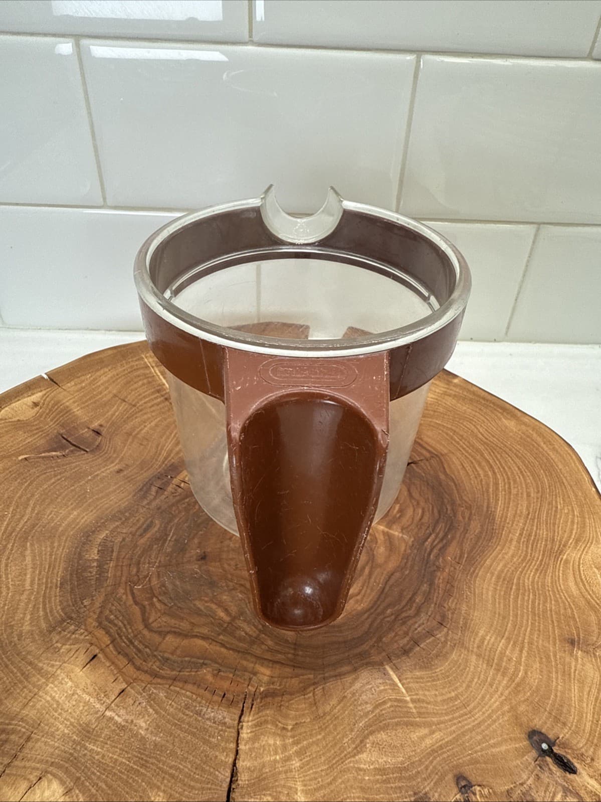 Little Tikes Party Kitchen Brown Rimmed Replacement Coffee Pot Carafe 3