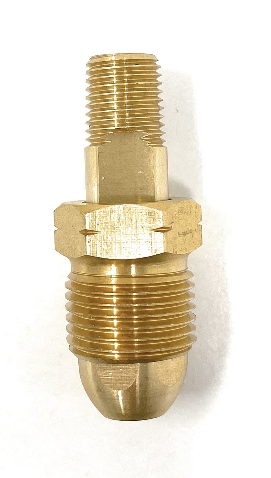 Hard Nose POL Plug Adapter Full Flow for Propane Tanks/Regulator 2