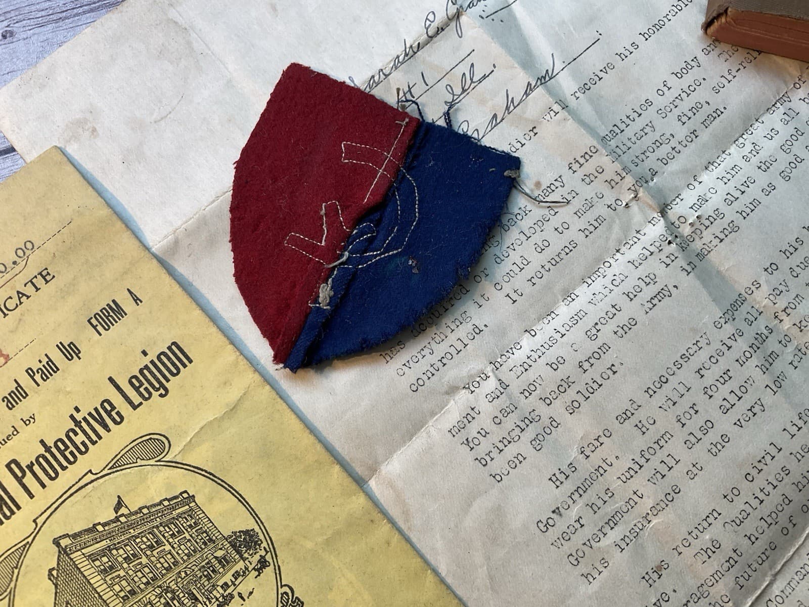 ORIGINAL WWI US AEF DOUGHBOY LOT 139th FIELD ARTILLERY 38TH DIVISION 5