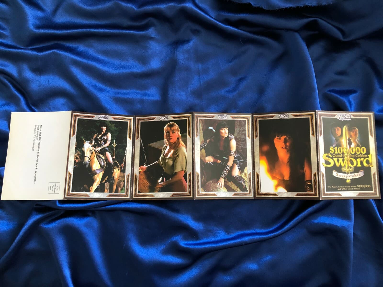 Xena Cards Lot: Gabrielle Battling Bard G1, Series 6 Promo P2, Arts & Images P1 4
