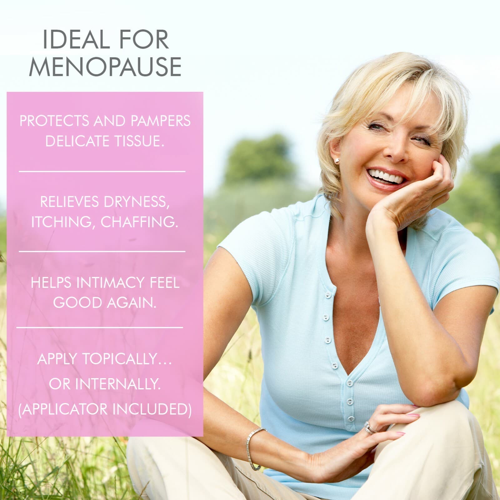 Creme De La Femme Alcohol-Free Organic Vaginal Moisturizer & Lubricant For Women 4