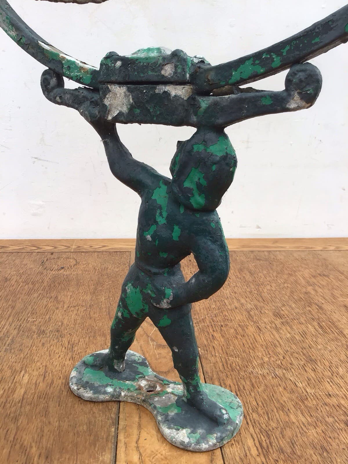 VINTAGE ARMILLARY SPHERE / ATLAS SUNDIAL BY SWEDISH SCULPTOR SUNE ROOTH 6