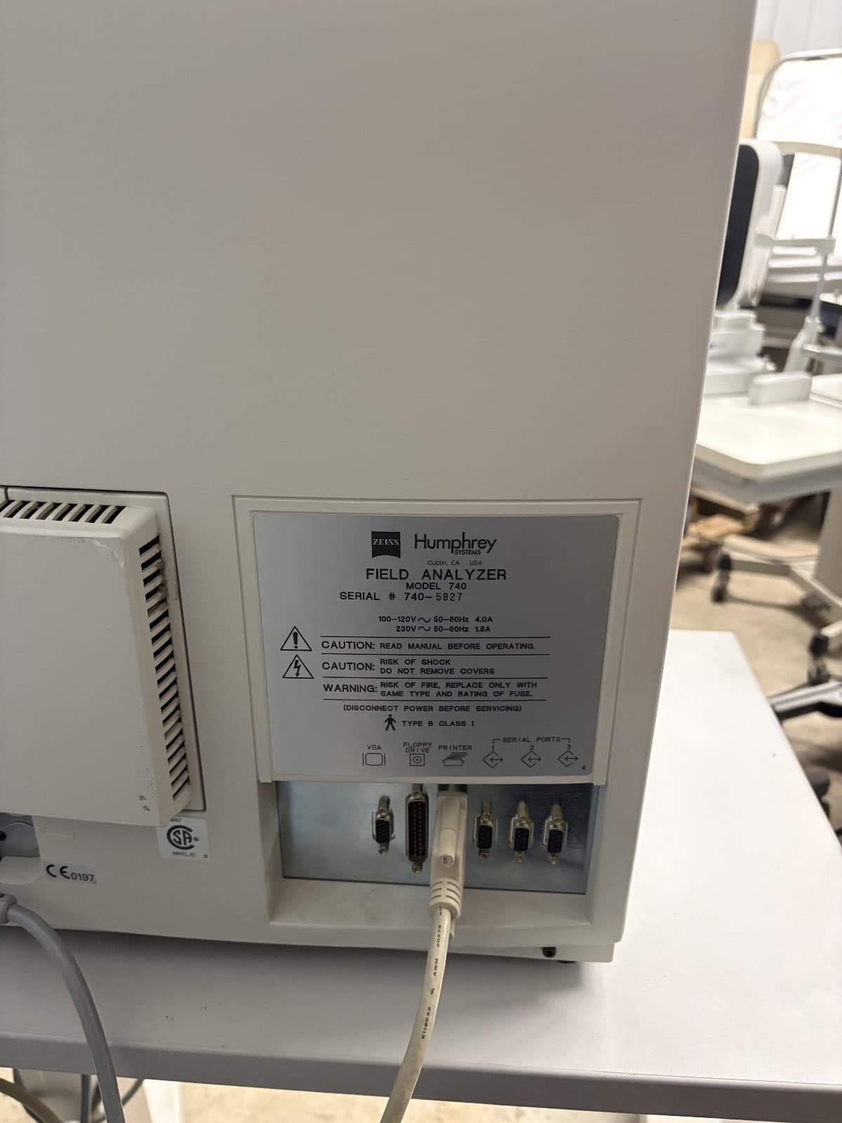 Zeiss 740 I Visual Field Analyzer-Tested and Working!!!! 5