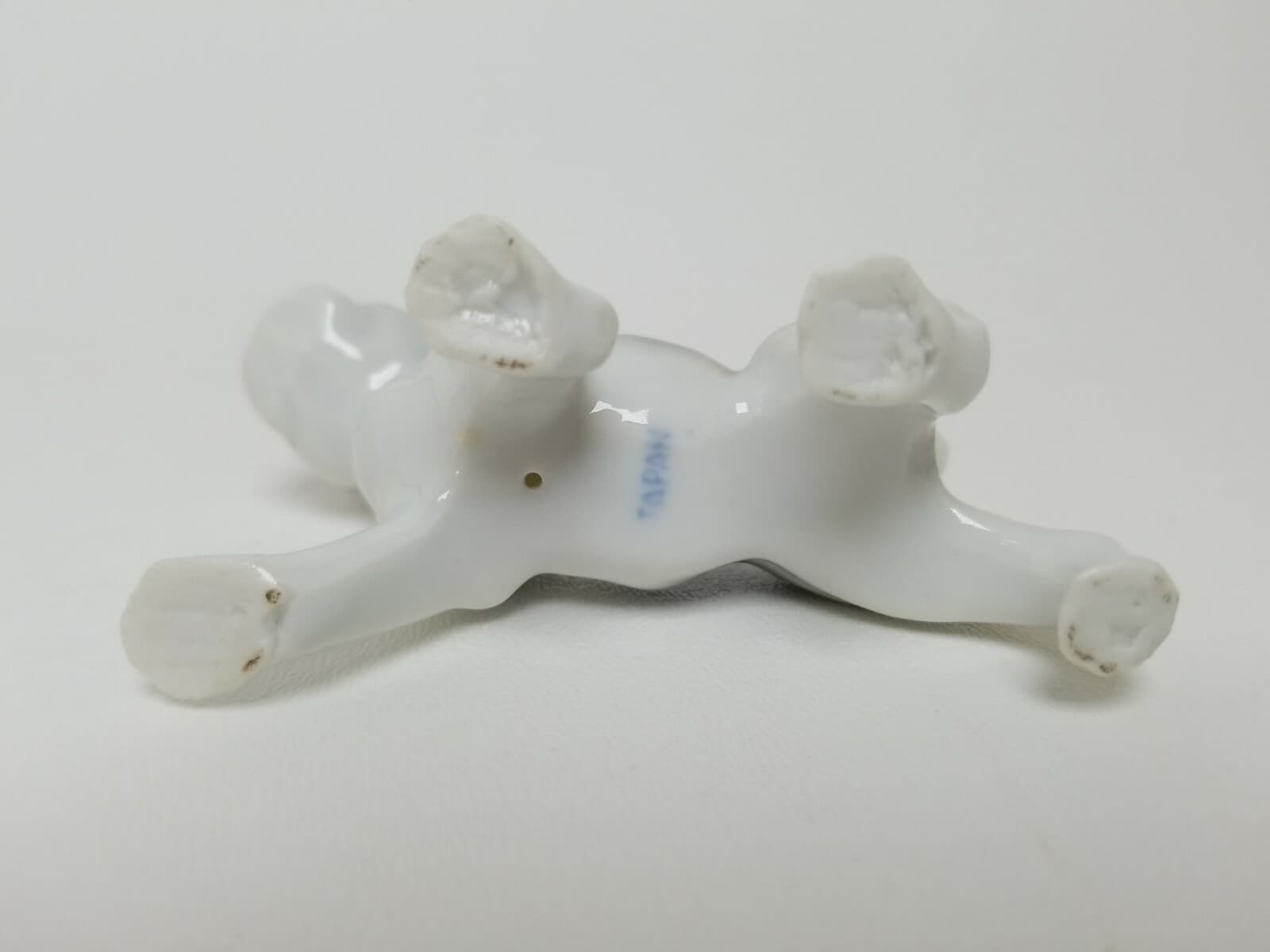 Vintage Porcelain Bulldog Made in Japan 2.75" x 3.5" Figurine  5