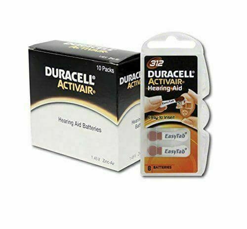 Duracell Activair Hearing Aid Batteries Size 312 Exp  2028 (16 to 400 Batteries) 3