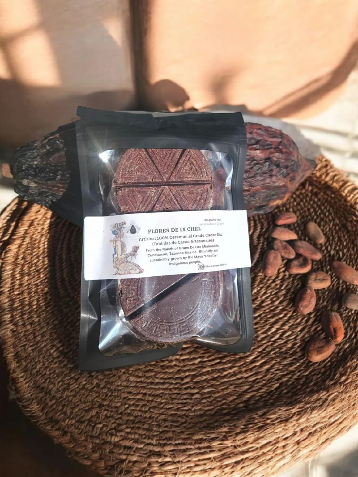 Artisanal 100% Ceremonial Grade Cacao Discs (Tablillas de Cacao Artesanales) 4