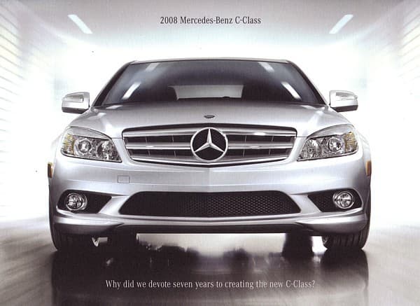 2008 MERCEDES-BENZ C-CLASS sales brochure catalog 300 350 Sport