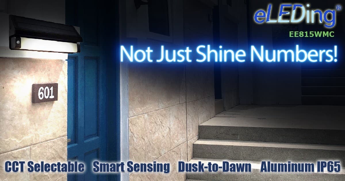 LED Solar Smart Sensor Warm/ white Dimmable Dusk to Dawn Sign Light Aluminum 3