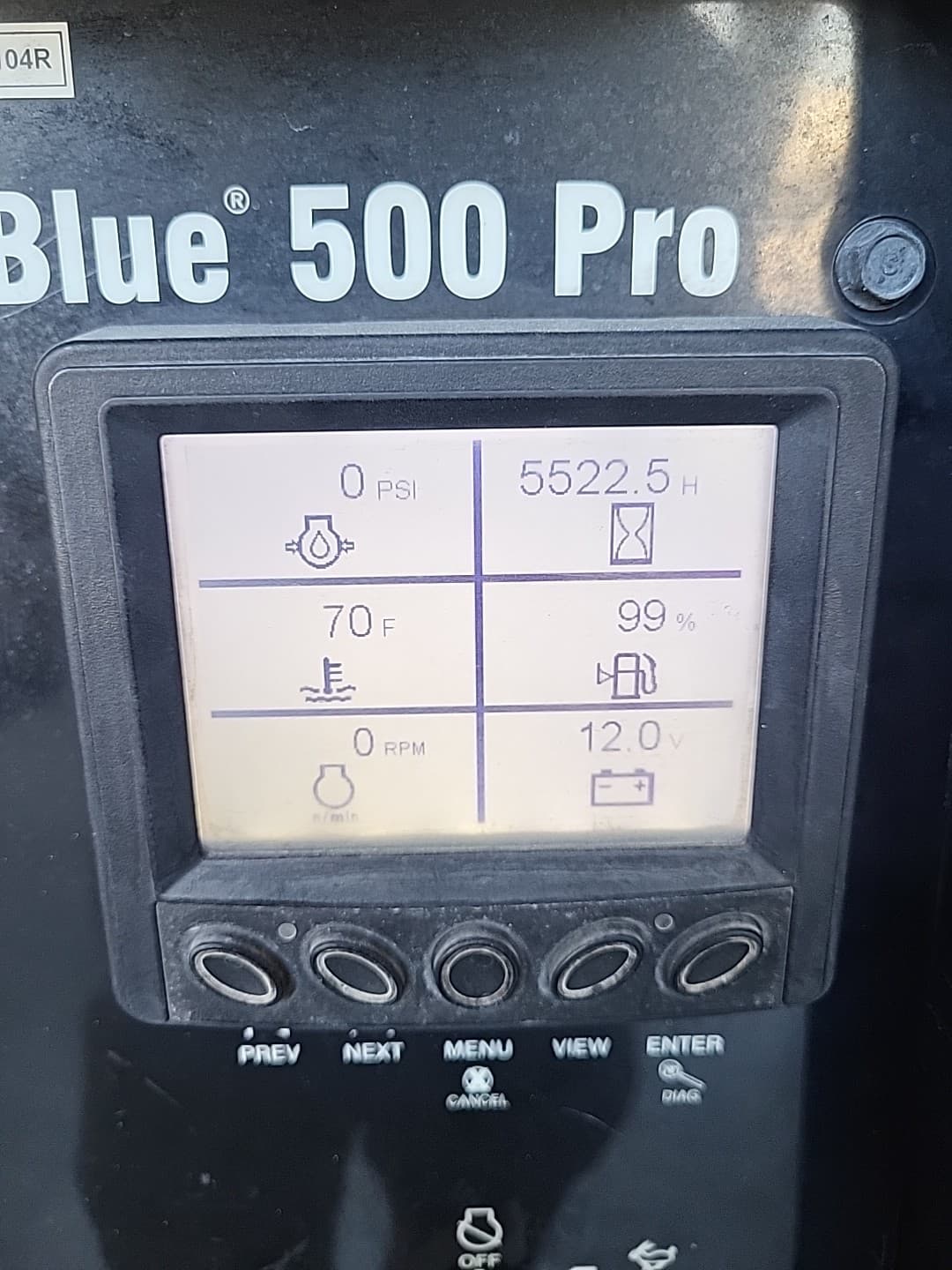 2018 Miller Big Blue 500 Pro With Trailer Kubota V2403 Diesel Engine 5522 Hours 3