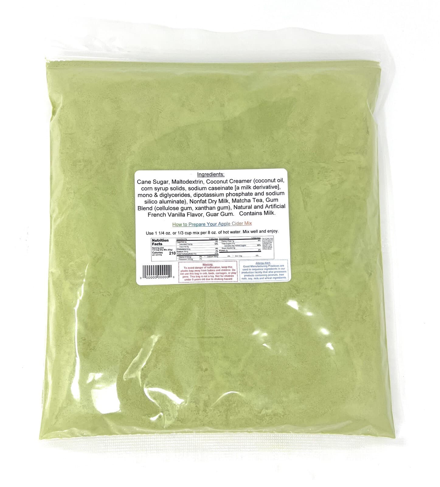Matcha Green Tea Latte Mix, 2 lbs. ~ YANKEETRADERS® Brand ~ FREE SHIPPING 2