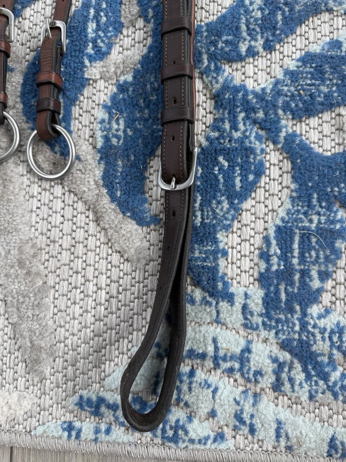 Antares Bridge Breastplate w/ Running Martingale Attachment Size 2 Brown 2