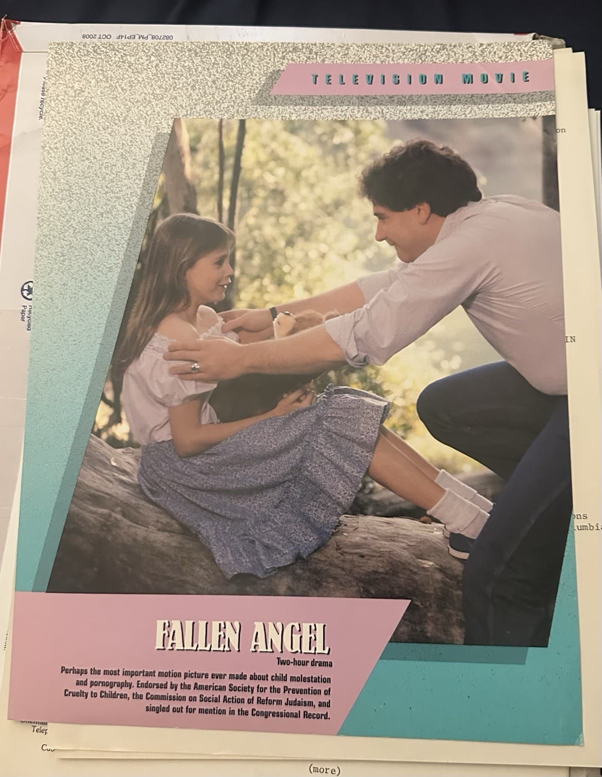 Fallen Angel 1981 TV Movie Dana Hill, Richard Masur, Publication, Photos