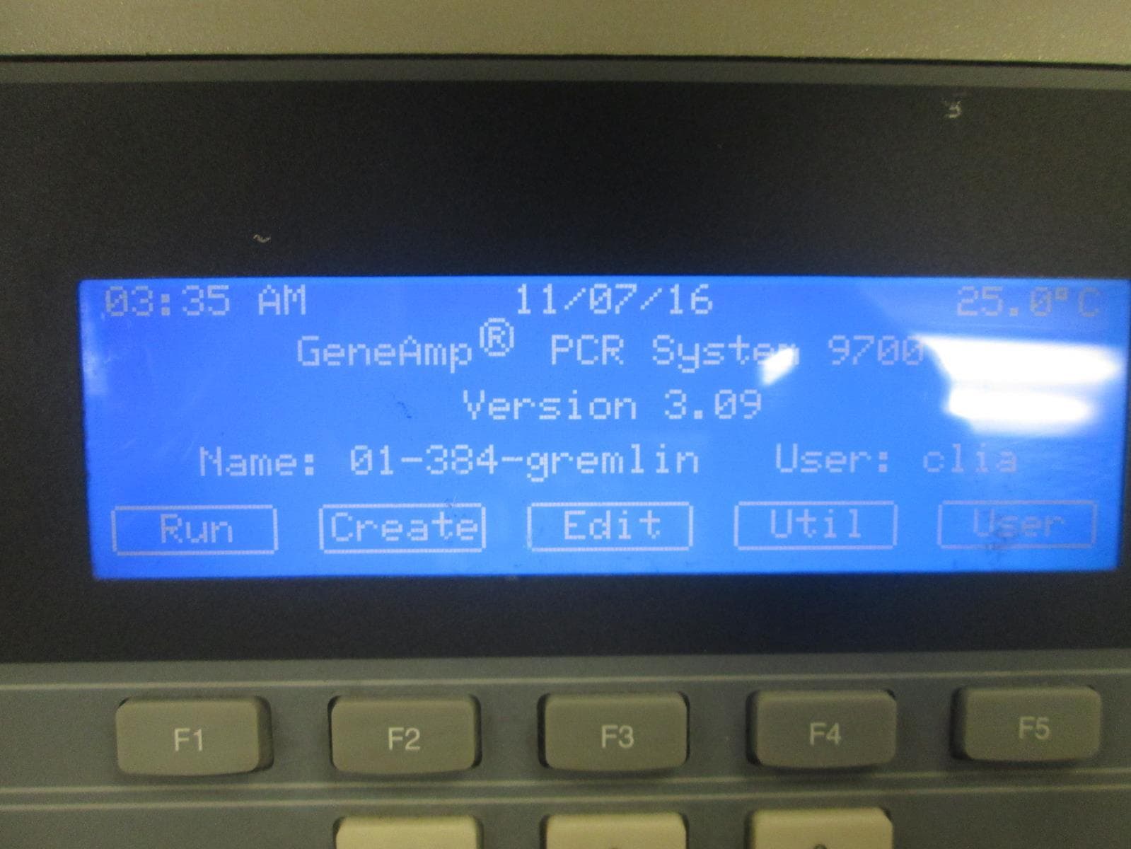 APPLIED BIOSYSTEMS GENEAMP PCR SYSTEM 9700 2