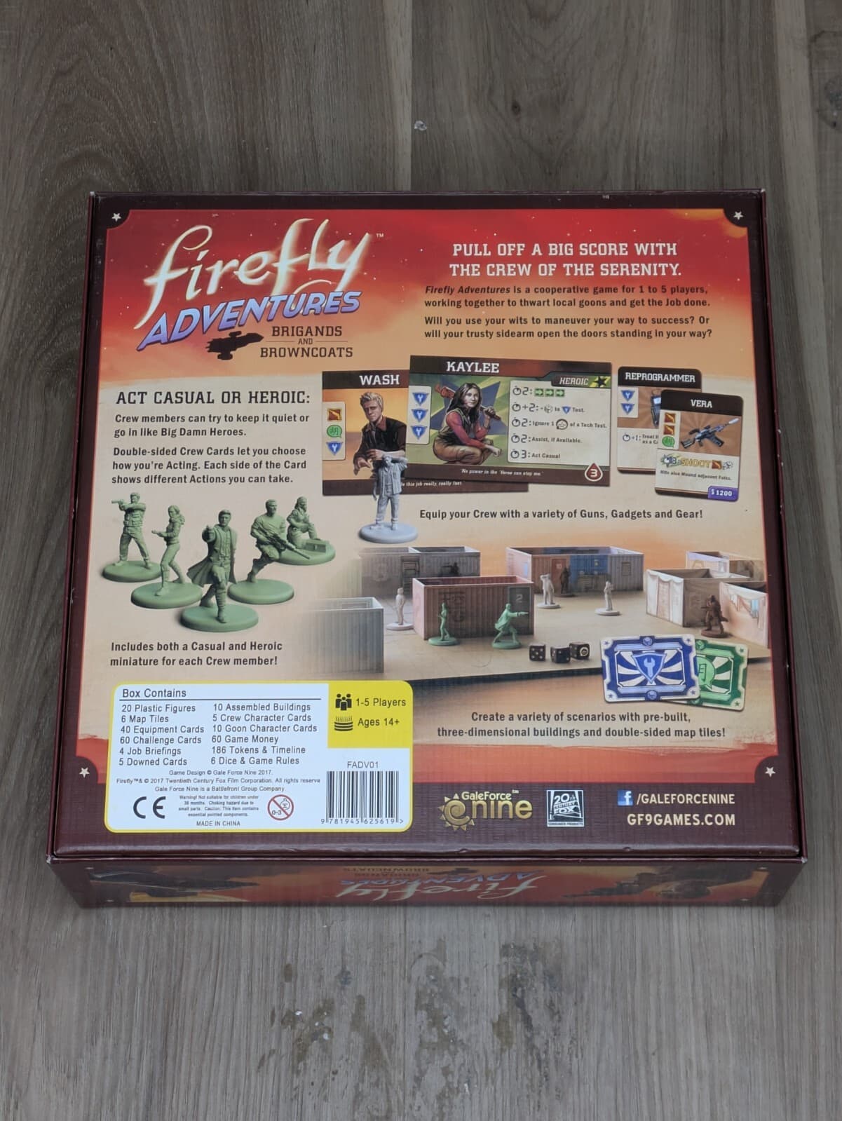 Firefly Adventures: Brigands and Browncoats Board Game - Complete - Unpunched 2