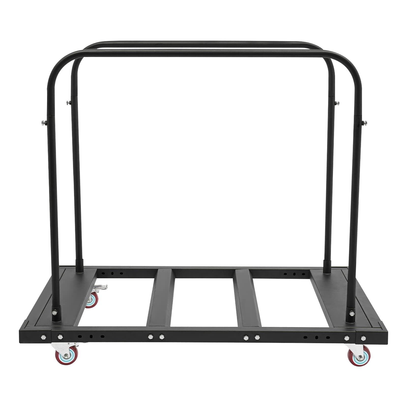 Large Capacity Rolling Cart, Folding Table Cart, Folding Table Trolley 6