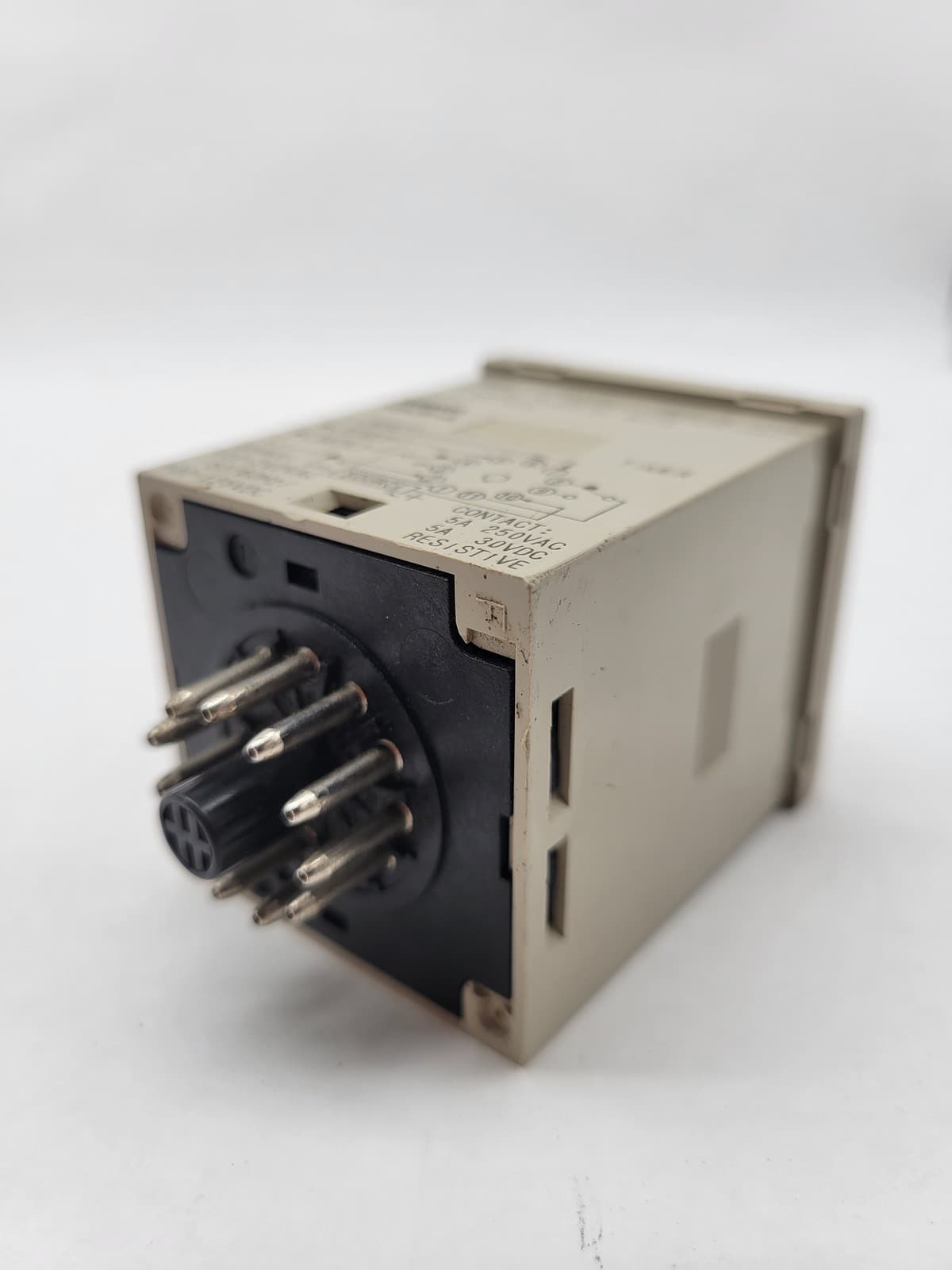 Omron H3CR-A Analog Timer Module 100/240V 0-12Sec 11Pin H3CR PLC Dial 6