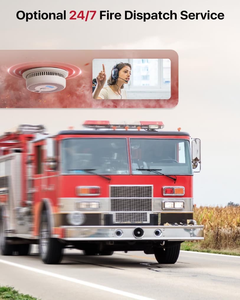 X-Sense SC07-WX - 6 Set, Wireless Smoke and Carbon Monoxide Detector's alarm 6