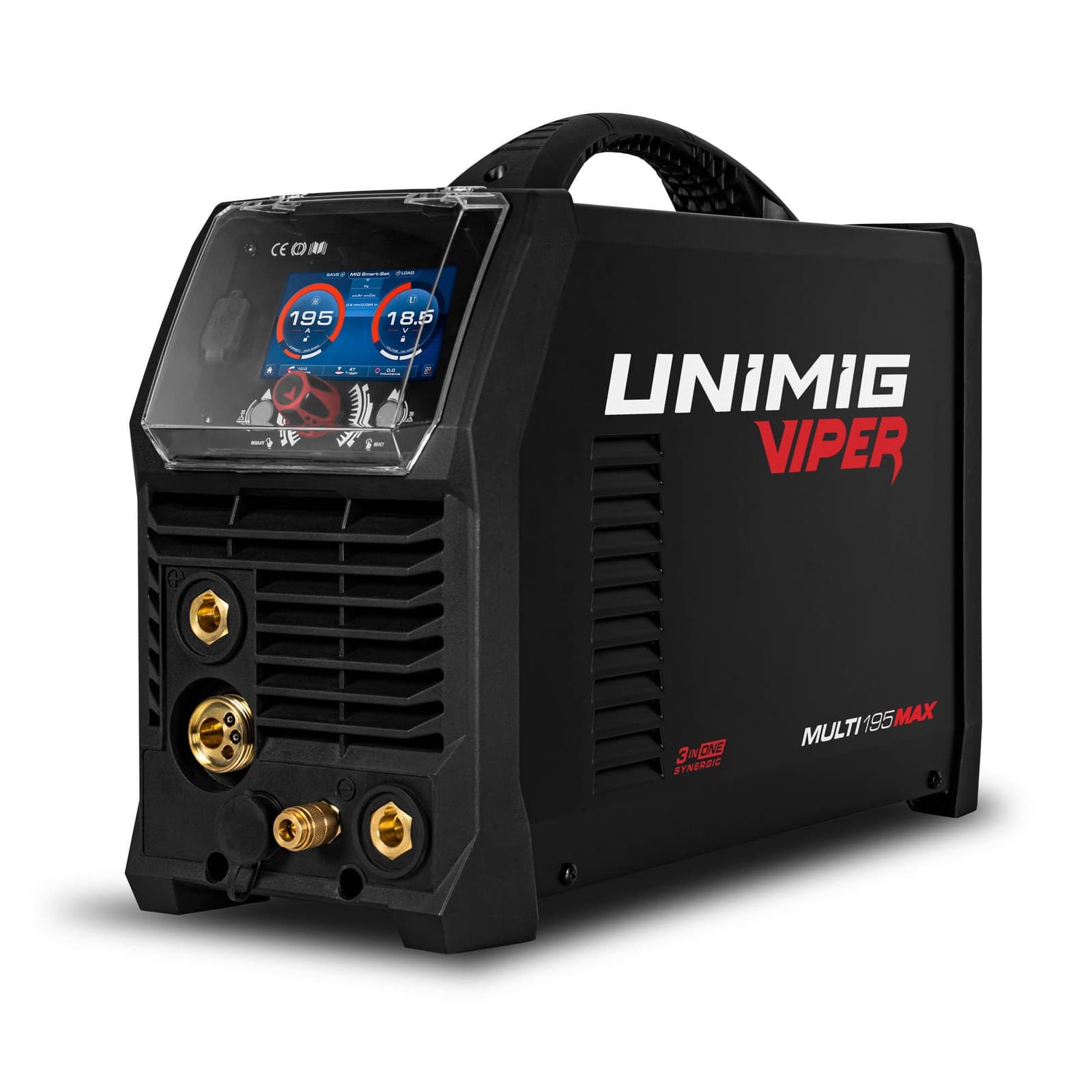 UNIMIG Viper Multi 195 Max Mig Tig Stick Welder HF Smart Set Torch U11011 4