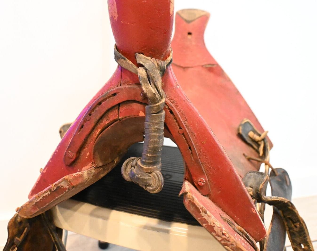 Antique  Cossack Islamic Circassian Kabardian Saddle 5