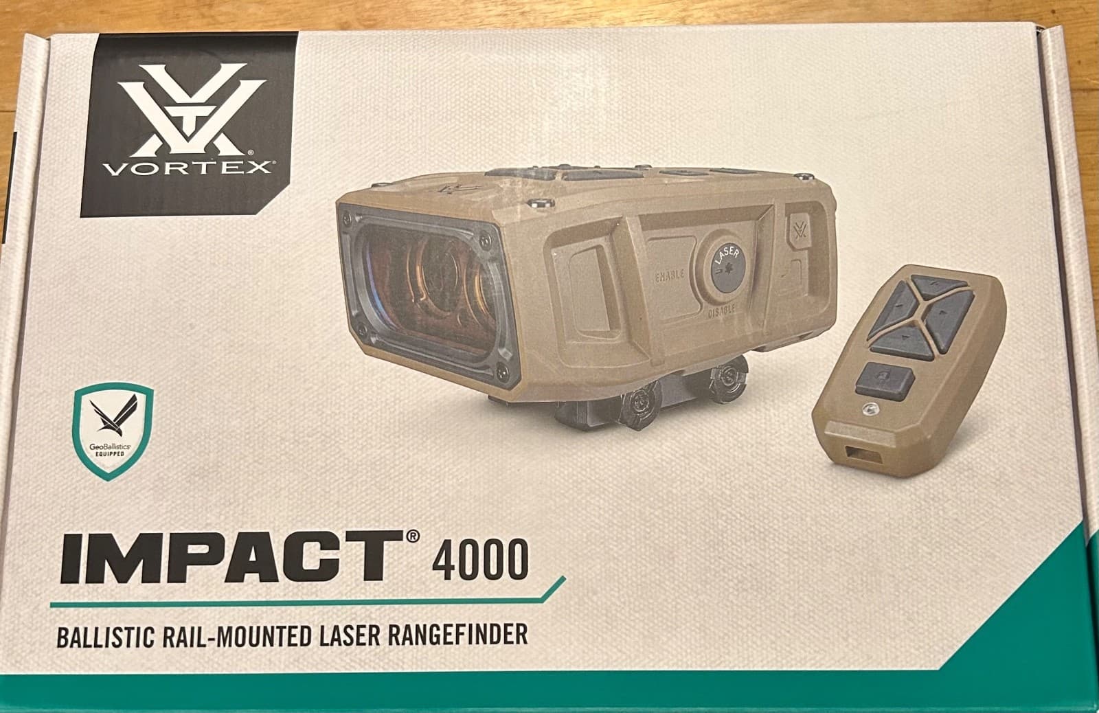 Vortex Optics Impact 4000 Ballistic Rangefinder - LRF-IMP4000 w/ MKM Killflash 5