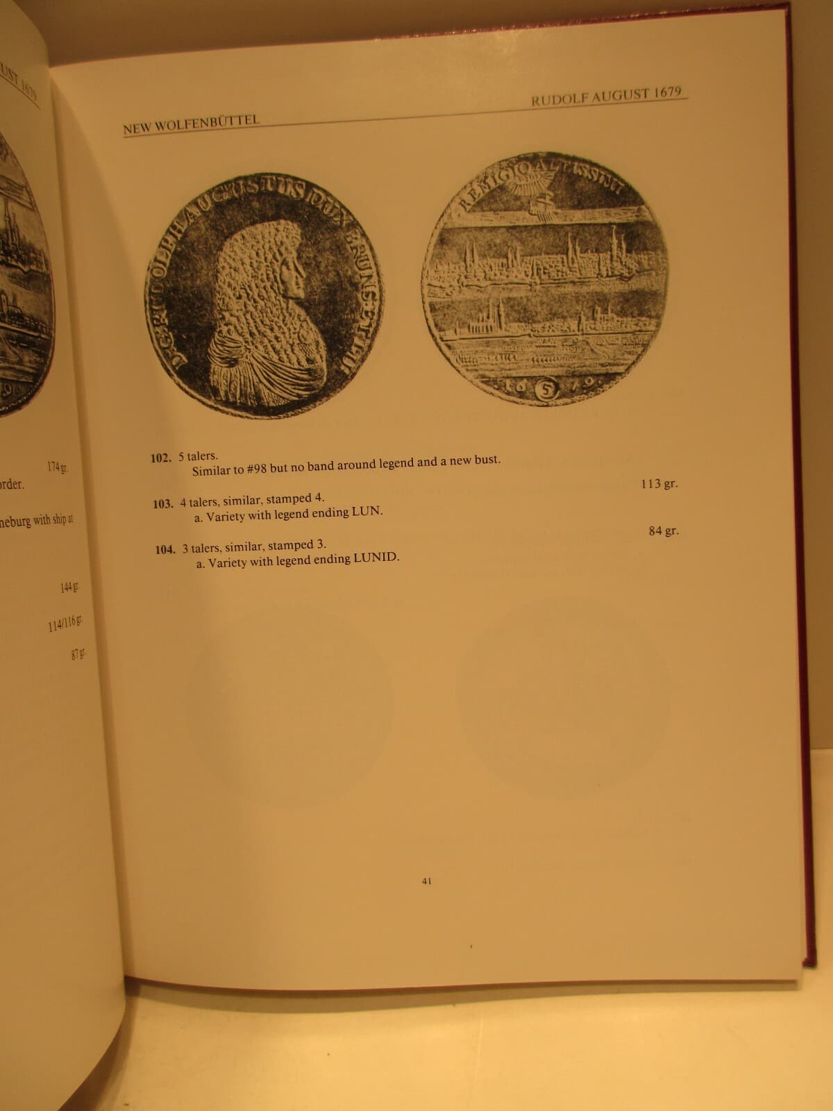 Large Size Silver Coins of the World 16th-19th Centuries 3rd Ed John S Davenport 5