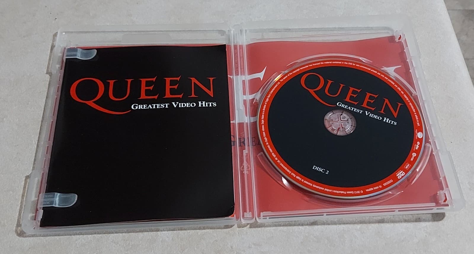 Queen Greatest Video Hits 2 DVD SET with Booklet 3