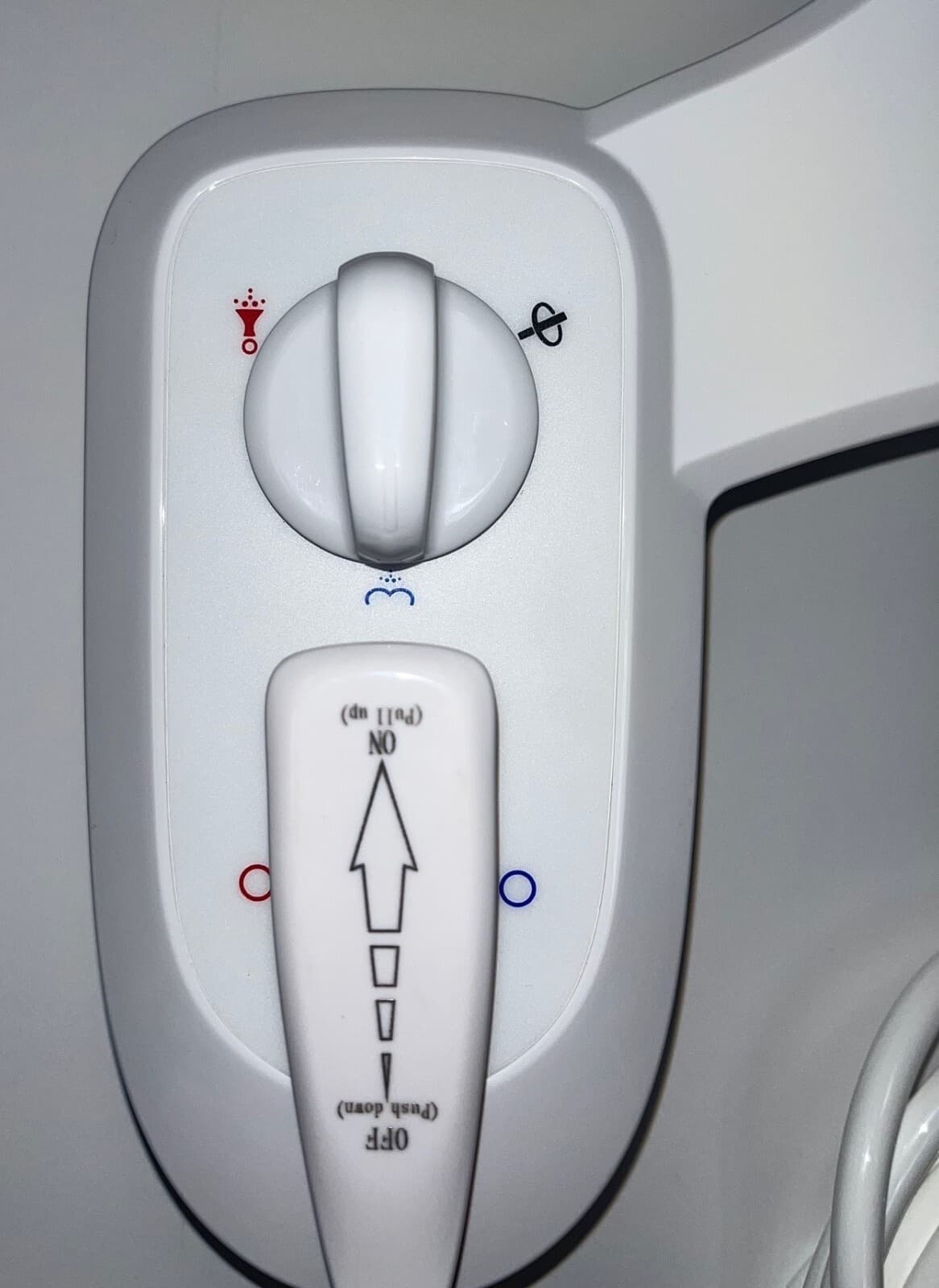 Toilet Bidet with Cold and Hot Connections 2