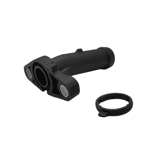 03H121145A Engine Coolant Inlet Flange Cooling Hose Connection Plastic  6