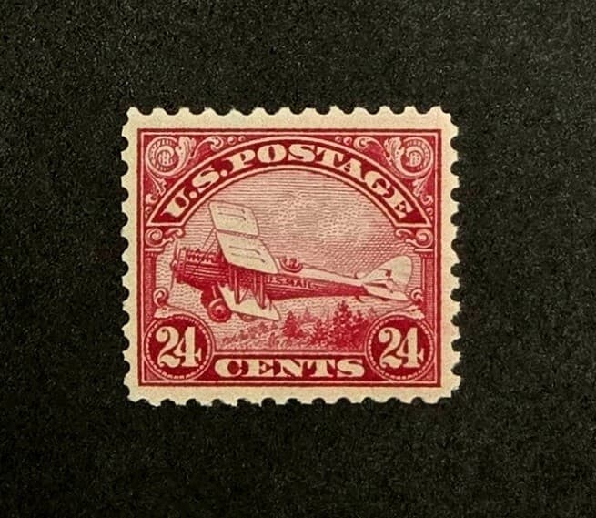 brimar: US Scott #C6 Mint* (MNH, OG, VF-XF) DE HAVILLAND 24¢, NH, SCV $160 4