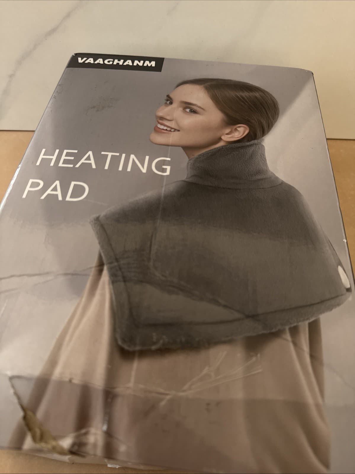 VAAGHANM Heating Pad: Electric Heat Pad for Pain Relief-Weighted Instant Heat. 6