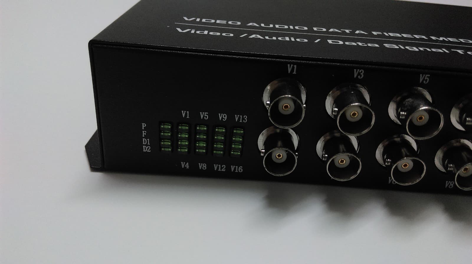 RS485/FC 20Km 16 channel Video Fiber Optic Media Converter Transmitter Receiver  5