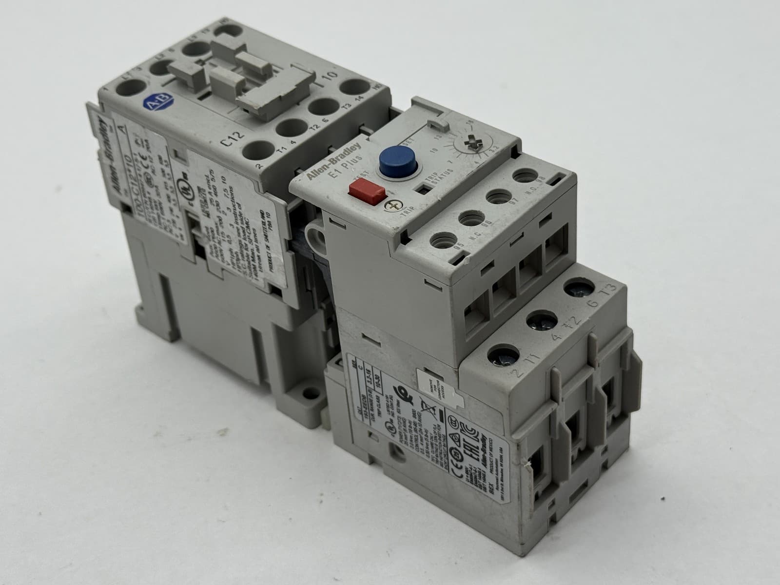 Allen-Bradley 100-C12*10 Starter 25A 600V 110/120V Coil 193-EEDB Overload Relay