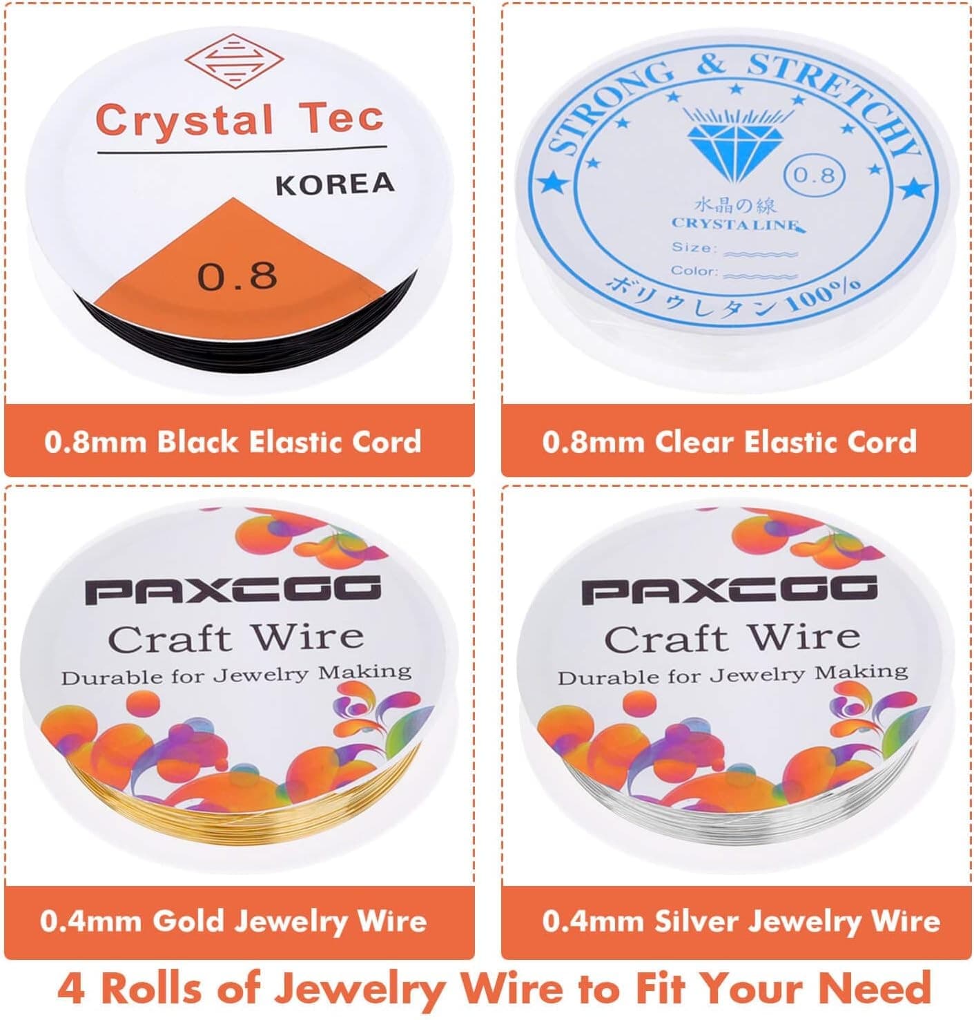 Wire Wrapping Jewelry Kit – Tools and Findings for Beading & Jewelry Repair 6