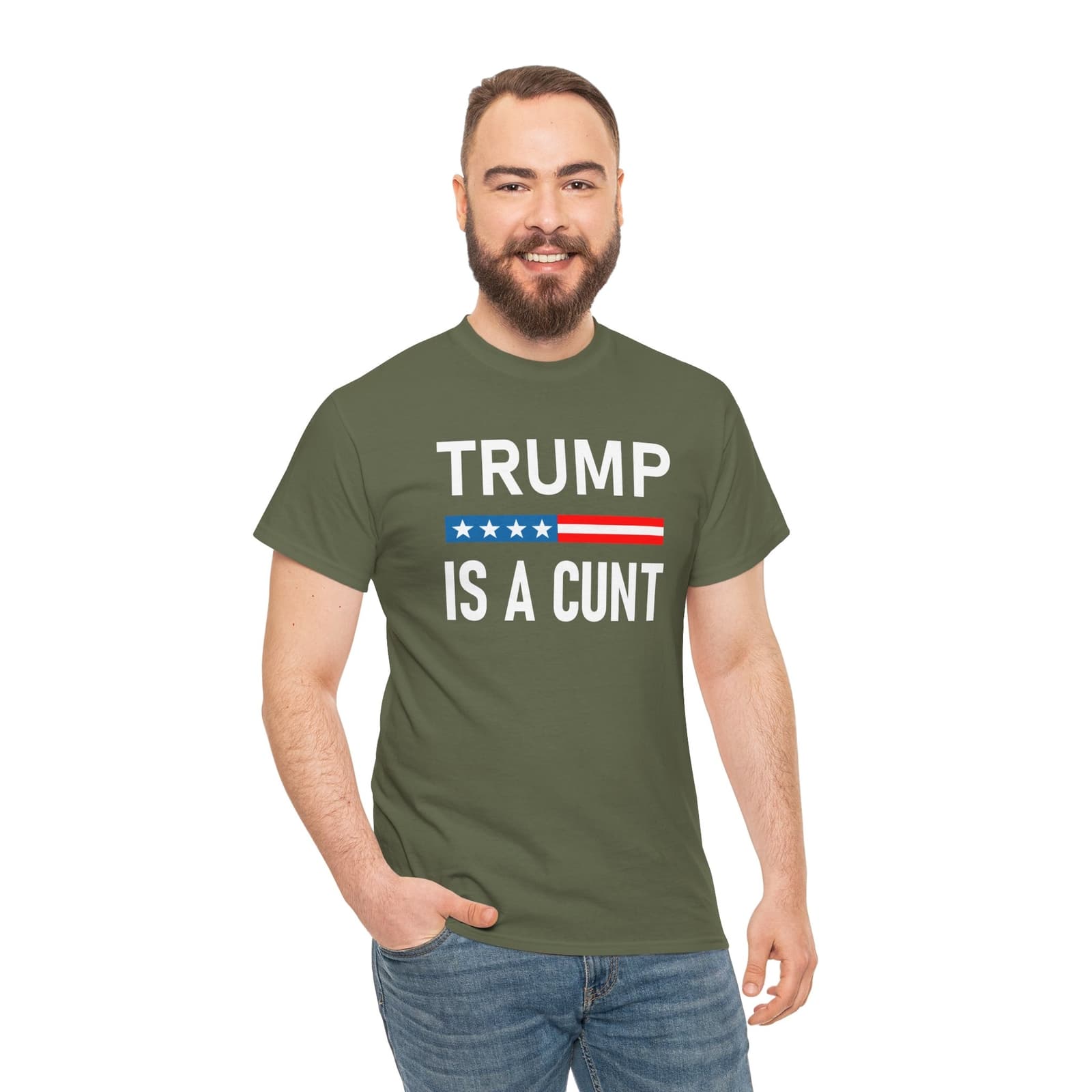Trump is a C*nt Shirt Funny Anti Trump Tee Tshirt 3