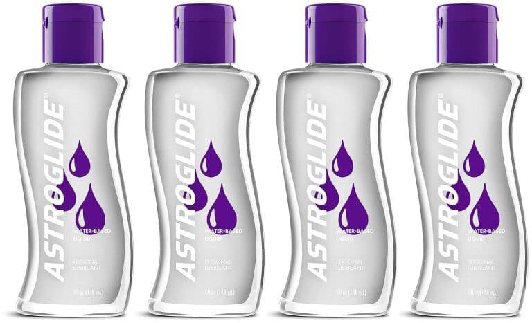4-Pack Astroglide 5 oz Liquid🔥+TONS OF FREE SAMPLES🔥EXP 2025! 