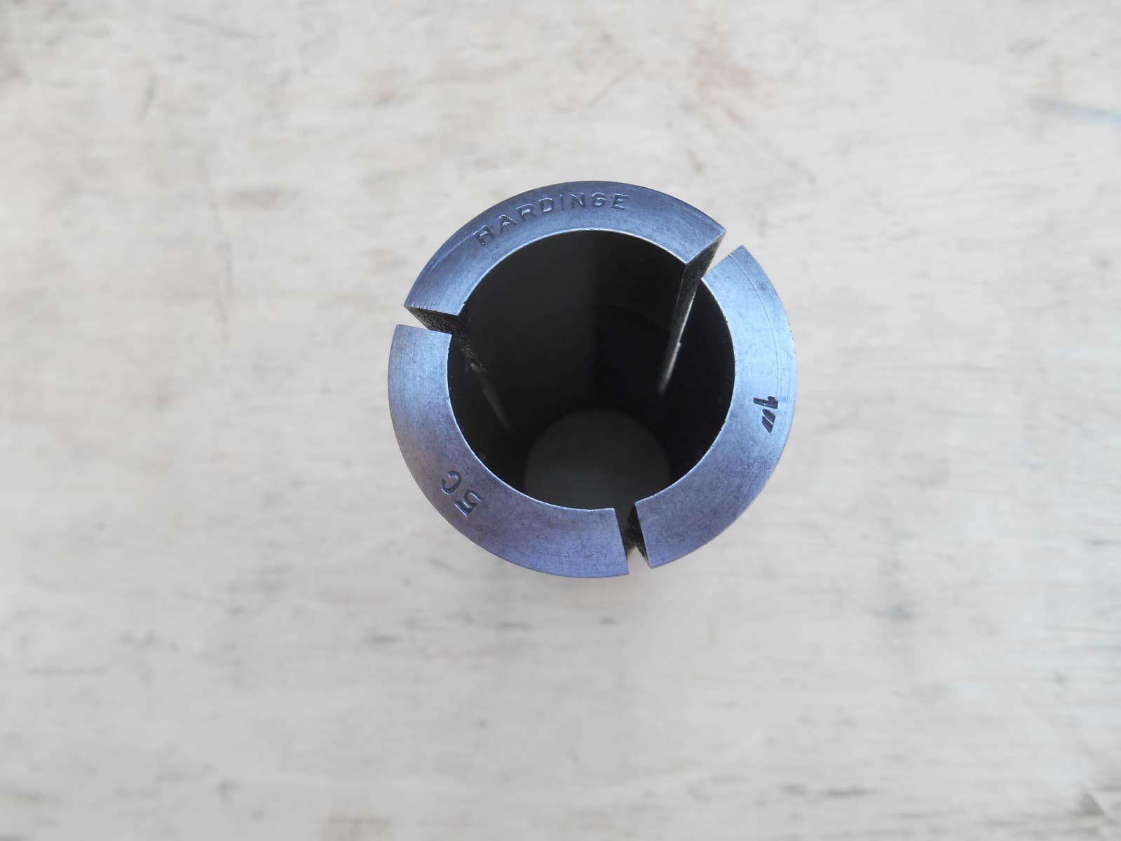 HARDINGE 1" ROUND 5C COLLET , OD THREADS