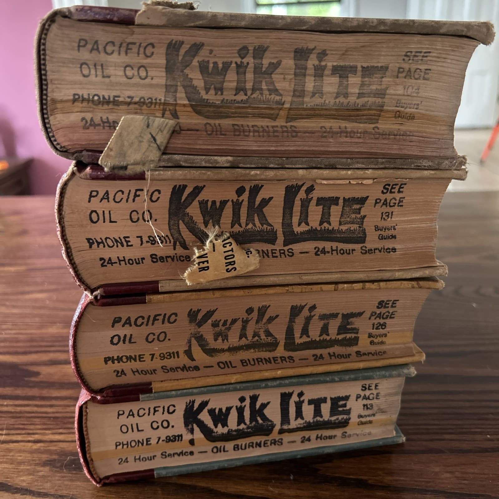 1945–1949 Lot of 4 Polk’s City Directories FALL RIVER MA Genealogy WWII/Postwar 2