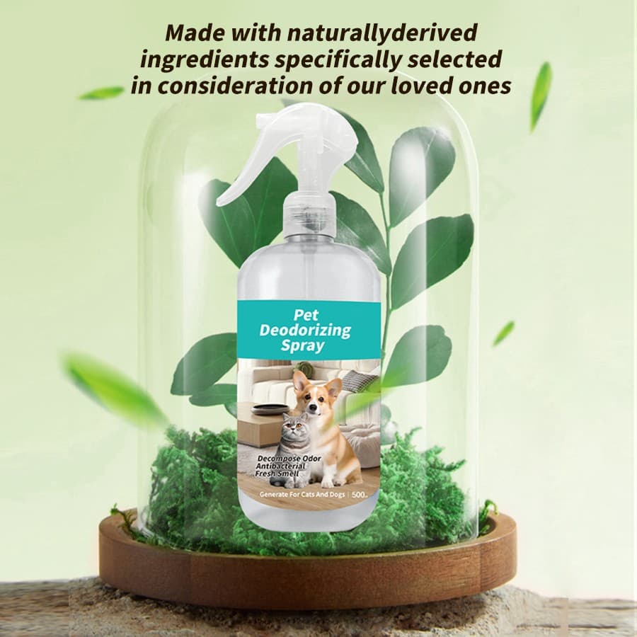 Pet Odor Eliminator Spray Dogs Cats Freshener Urine Poop Potty Deodorizer 17 oz 5