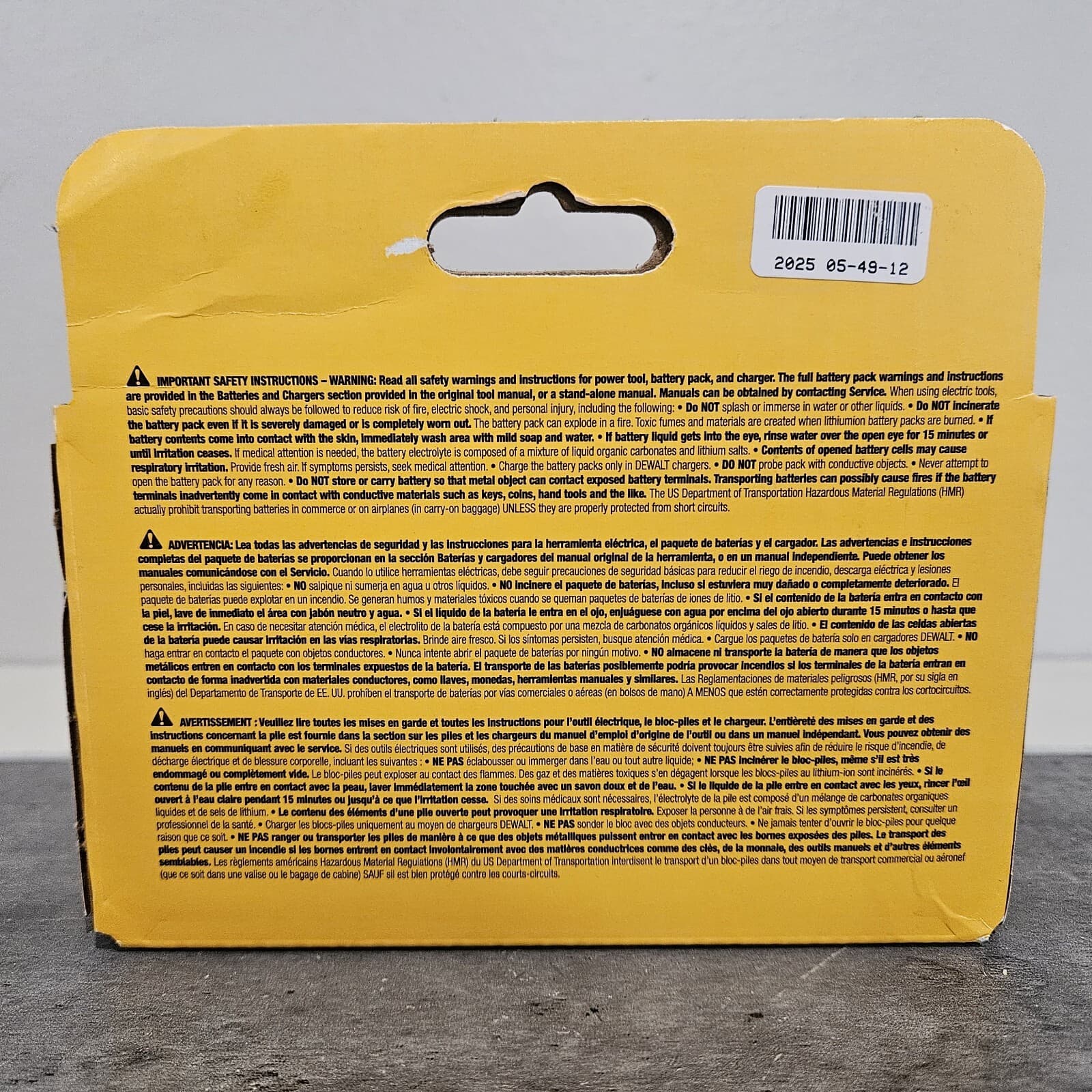 DeWALT DCB609 FlexVolt 20V / 60V MAX 9.0Ah 9 AH Lithium-Ion Battery 2025 6